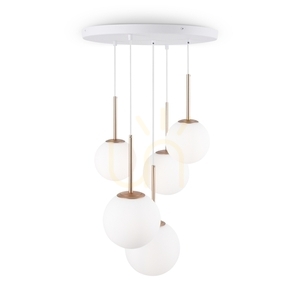 Lampa wisząca BASIC FORM MOD321PL-05G Maytoni small 2