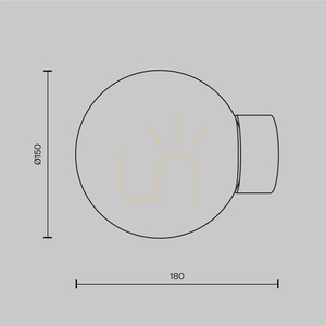 Kinkiet BASIC FORM MOD321WL-01G1 Maytoni small 10