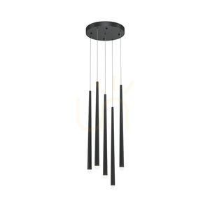 Lampa wisząca CASCADE MOD132PL-L28BK2 Maytoni small 2