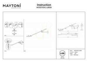 Kinkiet FAD MOD070WL-L6B3K Maytoni small 7