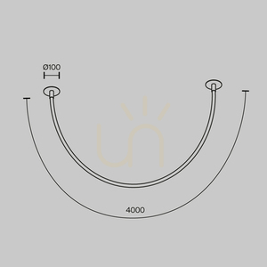 Lampa wisząca TAU MOD146PL-L40G3K Maytoni small 6