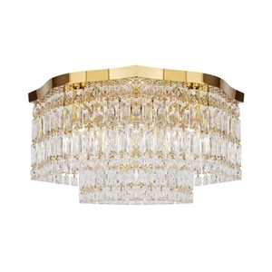 Plafon kryształowy Maytoni DUNE DIA005CL-06G złoty 6xE14 45 cm small 6