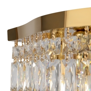 Plafon kryształowy Maytoni DUNE DIA005CL-06G złoty 6xE14 45 cm small 7