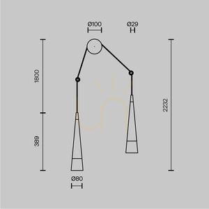 Kinkiet SINTESI P090WL-L24CH3K Maytoni small 10
