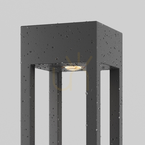 Sprawdź Latarnia ogrodowa Maytoni Elbe grafitowa LED 25W IP65 O424FL-L25GF