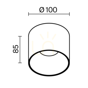 Plafon ALFA LED C064CL-01-15W3K-RD-WB Maytoni small 7
