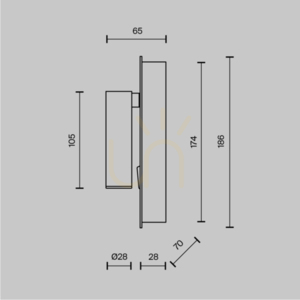 Kinkiet MIRAX C041WL-L3W3K Maytoni small 10