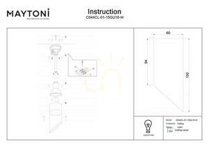 Plafon LIPARI C044CL-01-15GU10-W Maytoni small 4