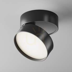 Plafon LED Maytoni Onda C024CL-L18B4K czarny 18 W 4000 K 12 cm small 0