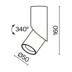 Plafon DAFNE C027CL-L10W Maytoni small 9