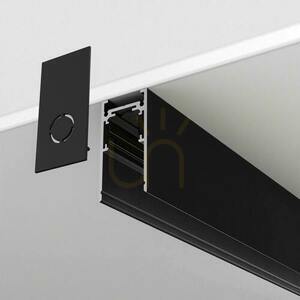 Szyna magnetyczna 48V Maytoni Exility czarna 200 cm TRX034-412B + zaślepki small 3