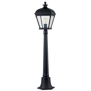 Latarnia ogrodowa stojąca Bayview 104 cm - 1xE27 - czarna Elstead small 1