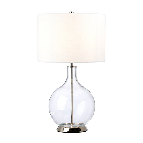 Sprawdź Lampa stołowa Orb - 1 źródło światła - Polerowany nikiel Elstead