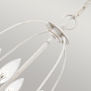 Lampa wisząca Bradbury - 4 źródła światła - Biały Elstead small 2