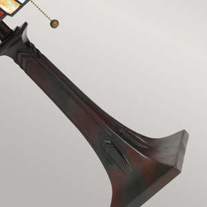 Lampa stołowa Maybeck - 2 źródła światła - Ciemny brąz Elstead small 3
