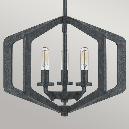 Sprawdź Lampa wisząca Vanguard 3xE14 czarna Old Black Quoizel Elstead