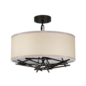 Lampa wisząca Taiko - 3 źródła światła Elstead small 3