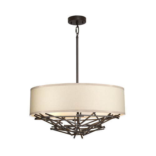 Sprawdź Lampa wisząca Taiko - 4 źródła światła Elstead