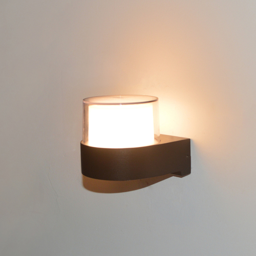 Sprawdź Kinkiet Zewnętrzny Italux Czarny LED 5W IP54 OWL-4626-3K