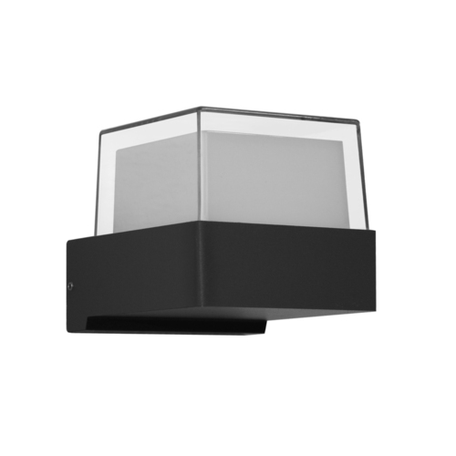 Sprawdź Kinkiet Zewnętrzny Italux Czarny LED IP54 5W OWL-4642-4K