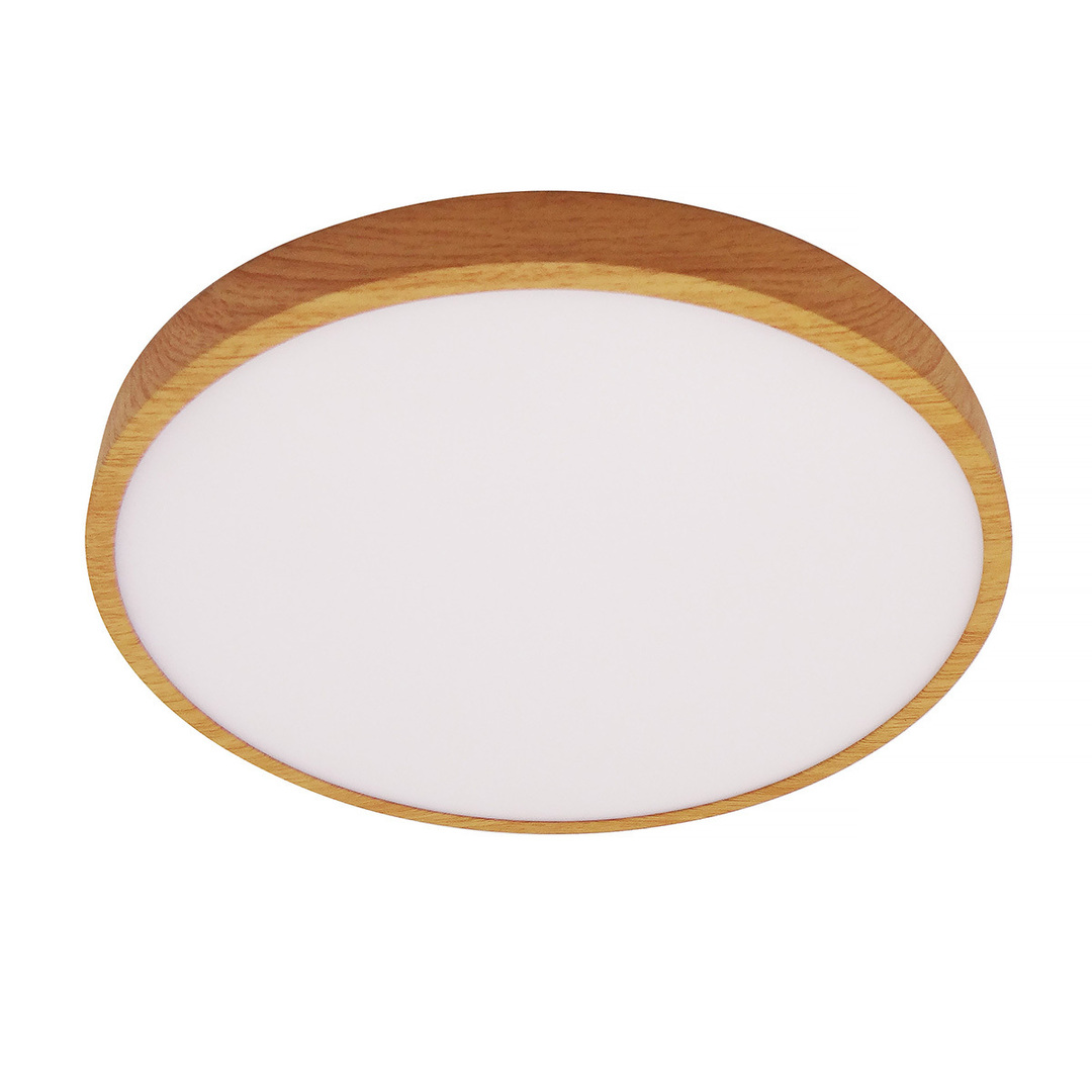 Sprawdź Plafon Italux Riberio drewno LED 30W 3000K IP20 28 cm PLF-75689-WD-3K Plafon Italux Riberio drewno LED 30W 3000K IP20 28 cm PLF-75689-WD-3K