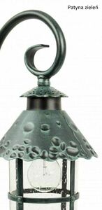 Lampa ogrodowa stojąca SU-MA Toledo 54 cm czarna K 4011/1/R small 5