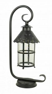 Lampa ogrodowa stojąca SU-MA Toledo 54 cm czarna K 4011/1/R small 0