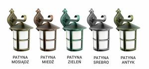 Kinkiet zewnętrzny SU-MA Cordoba II czarny rustykalny K 3012/1/TD small 5