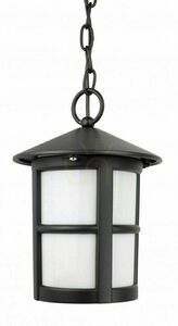 Lampa zewnętrzna wisząca SU-MA Cordoba II czarna patynowana K 1018/1/TD small 0