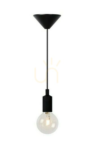 Sprawdź Lampa wisząca Lucide FIX czarna E27 1x60W nowoczesna SKU 08408/01/30
