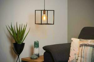 Lampa wisząca Lucide ARTHUR czarna miedziana metalowa vintage 25 cm 08424/01/30 small 4