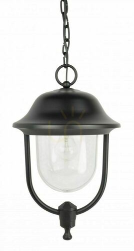 Sprawdź Lampa zewnętrzna wisząca SU-MA Prince czarna patynowana K 1018/1/O
