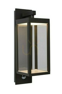 Kinkiet zewnętrzny Lucide CLAIRETTE antracyt LED 13 W IP54 z czujnikiem ruchu 28861/10/30 small 0
