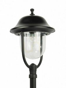 Lampa ogrodowa stojąca SU-MA Prince czarna patynowana 117 cm K 5002/2/O small 1