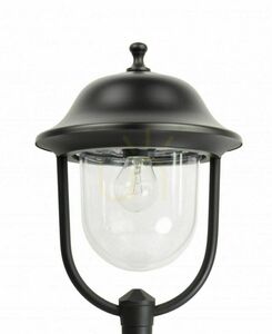 Lampa ogrodowa stojąca SU-MA Prince czarna patynowana 117 cm K 5002/2/O small 3