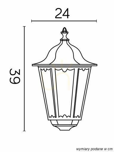Sprawdź Lampa ogrodowa SU-MA Retro Classic K 1018 czarna patynowana E27 60W RETRO Lampa ogrodowa SU-MA Retro Classic K 1018 czarna patynowana E27 60W RETRO