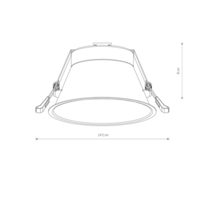 Downlight UNO L 10845 Nowodvorski small 1
