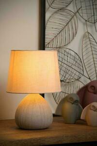 Lampa stołowa Lucide RAMZI beżowa ceramiczna Japandi 18 cm 47506/81/38 small 3