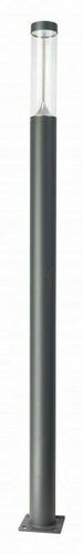 Sprawdź Latarnia ogrodowa SU-MA Barel Max LED 30W ciemny popiel 300 cm BRLMAX-3000