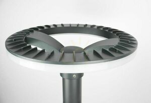 Latarnia ogrodowa SU-MA STER LED 255 cm ciemny popiel STR-2500 small 1