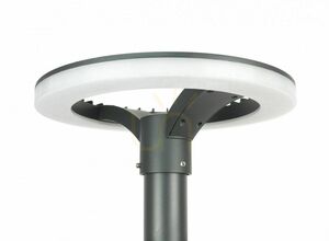 Latarnia ogrodowa SU-MA STER LED 255 cm ciemny popiel STR-2500 small 2