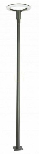 Sprawdź Latarnia ogrodowa SU-MA Ster Max STRMAX-3000 ciemny popiel 300 cm 60W LED IP65