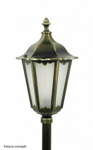 Lampa ogrodowa stojąca SU-MA Retro Classic czarna K 5002/2 small 8