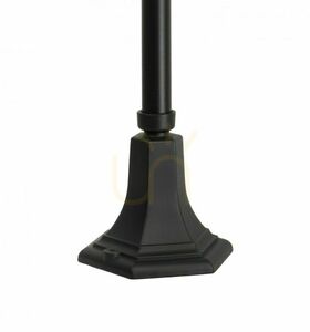 Lampa ogrodowa stojąca SU-MA Retro Classic czarna K 5002/2 small 2