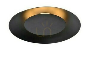 Plafon Lucide FOSKAL czarny LED 12W 34,5 cm 2700K 79177/12/30 small 0
