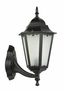 Kinkiet zewnętrzny SU-MA Retro Classic II czarny patyna K 3012/1/DH g small 0