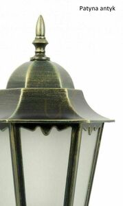 Lampa ogrodowa stojąca SU-MA Retro Classic II K 5002/3/H czarna 85 cm small 10
