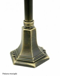 Lampa ogrodowa stojąca SU-MA Retro Classic II K 5002/3/H czarna 85 cm small 7