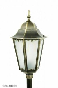 Lampa ogrodowa stojąca SU-MA Retro Classic II czarna K 5002/2/H small 6