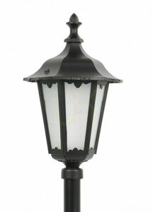Lampa ogrodowa stojąca SU-MA Retro Midi K 5002/3/M czarna patyna 76 cm small 1